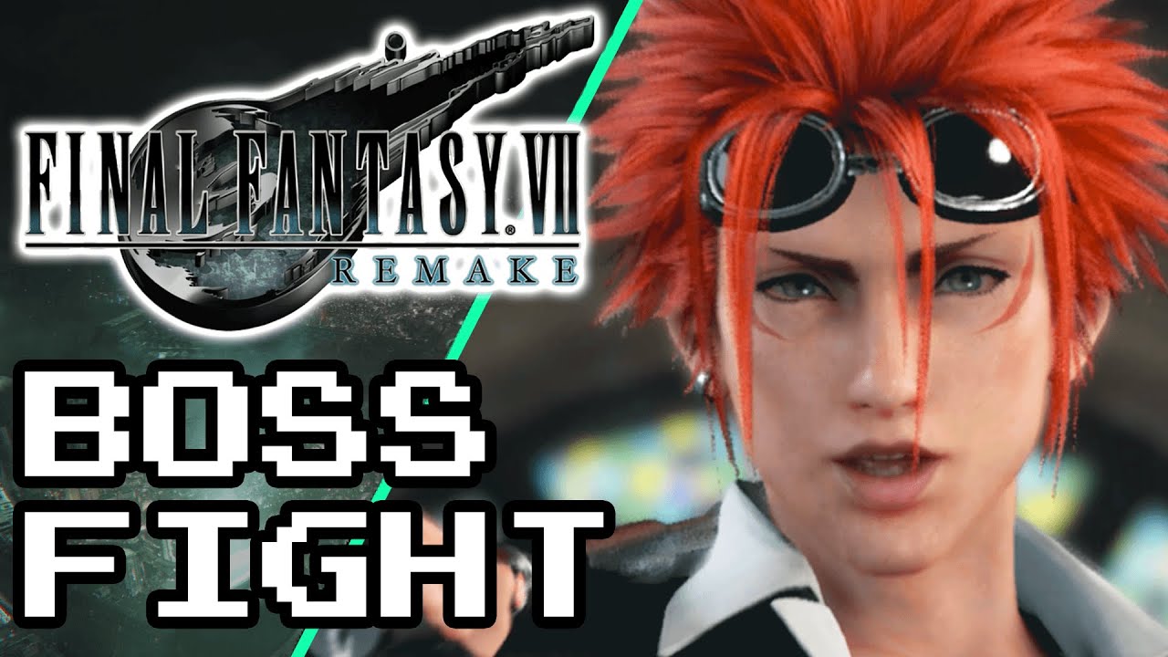 FINAL FANTASY 7 REMAKE - Reno Boss Fight (Japanese)