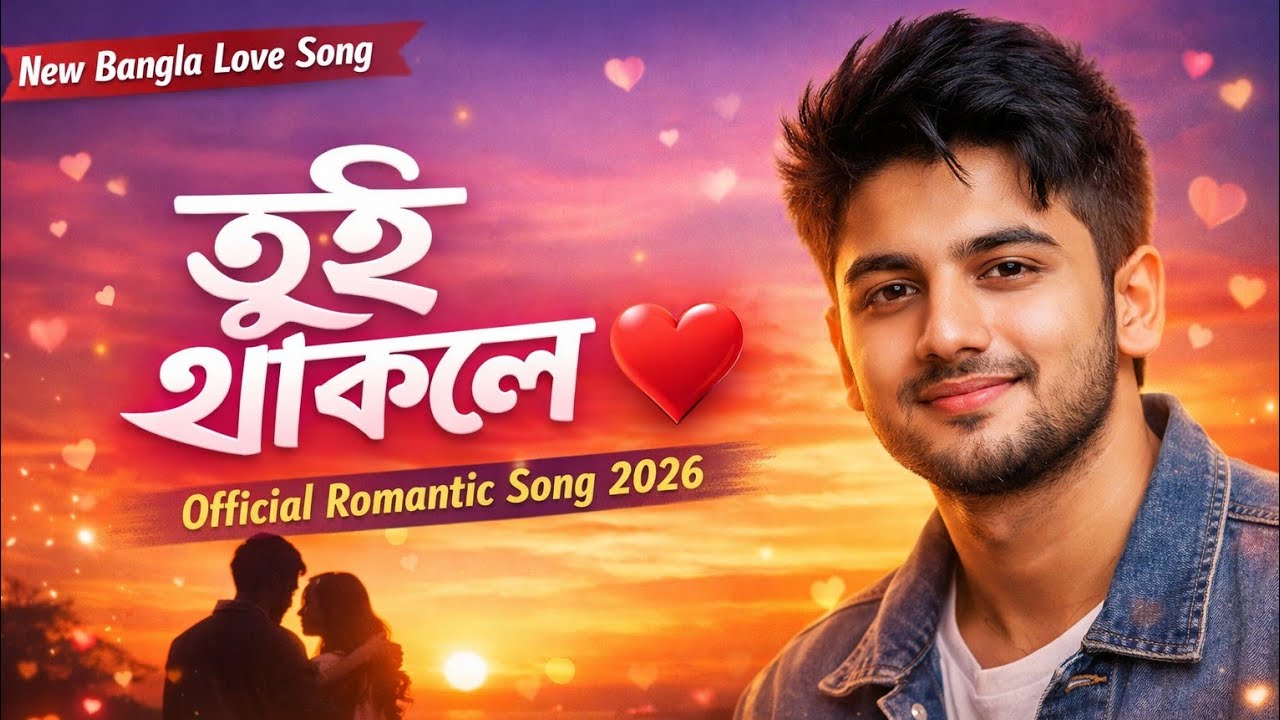 তুই থাকলে ❤️ | New Bangla Romantic Song 2026 | Official Music 