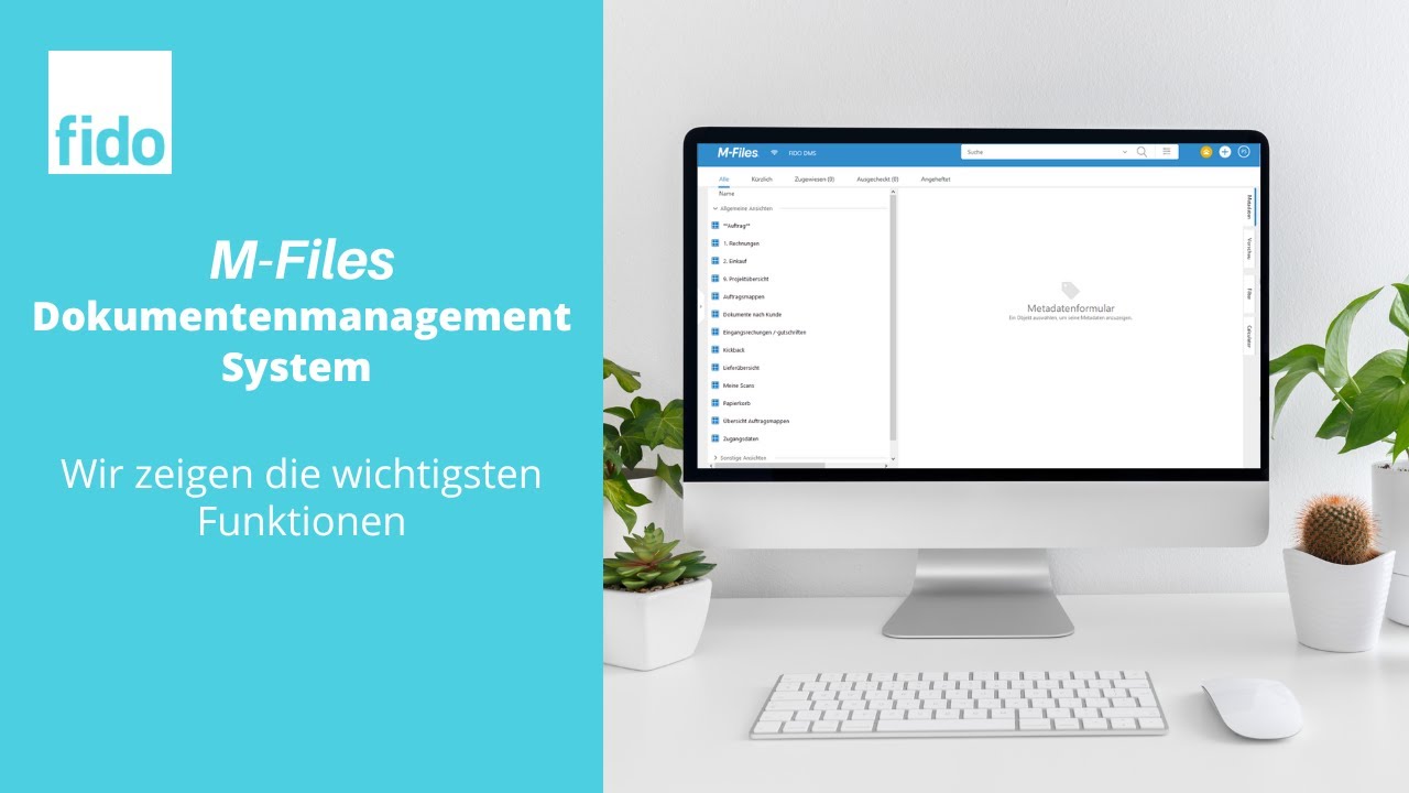 M-Files Dokumentenmanagement System (DMS): Grundfunktionen einfach erklärt