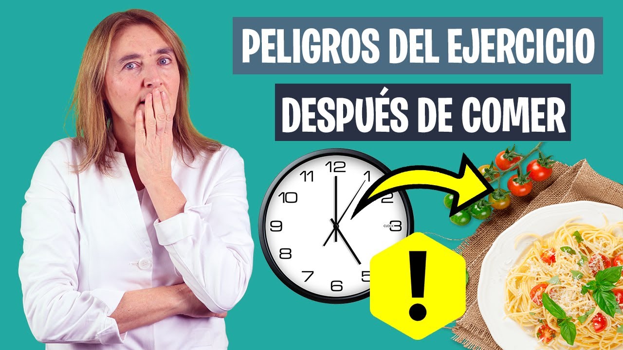 ESTO TE PASA si ENTRENAS DESPUÉS de COMER | La mejor hora para entrenar | Nutrición deportiva