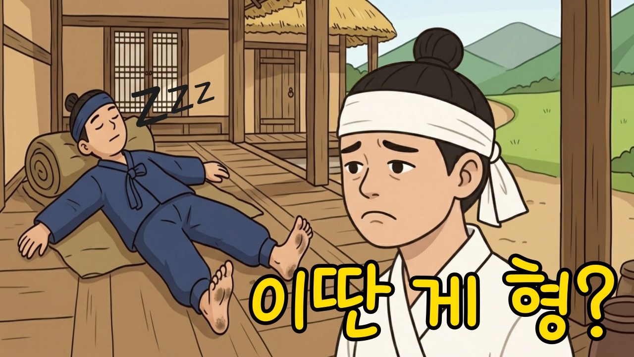 게으르게 잠만 자는 형과 지혜로운 동생 | 옛날이야기 야담 오디오북 수면동화 수면유도 잠오는 이야기