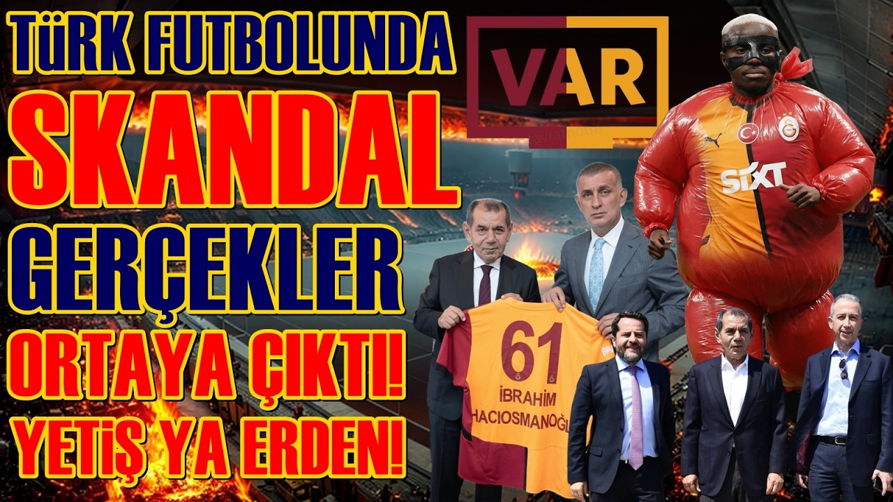 SONDAKİKA Türk Futbolunda KAOS! Fenerbahçe ve Galatasaray'da KRİZ! Neler OLUYOR?