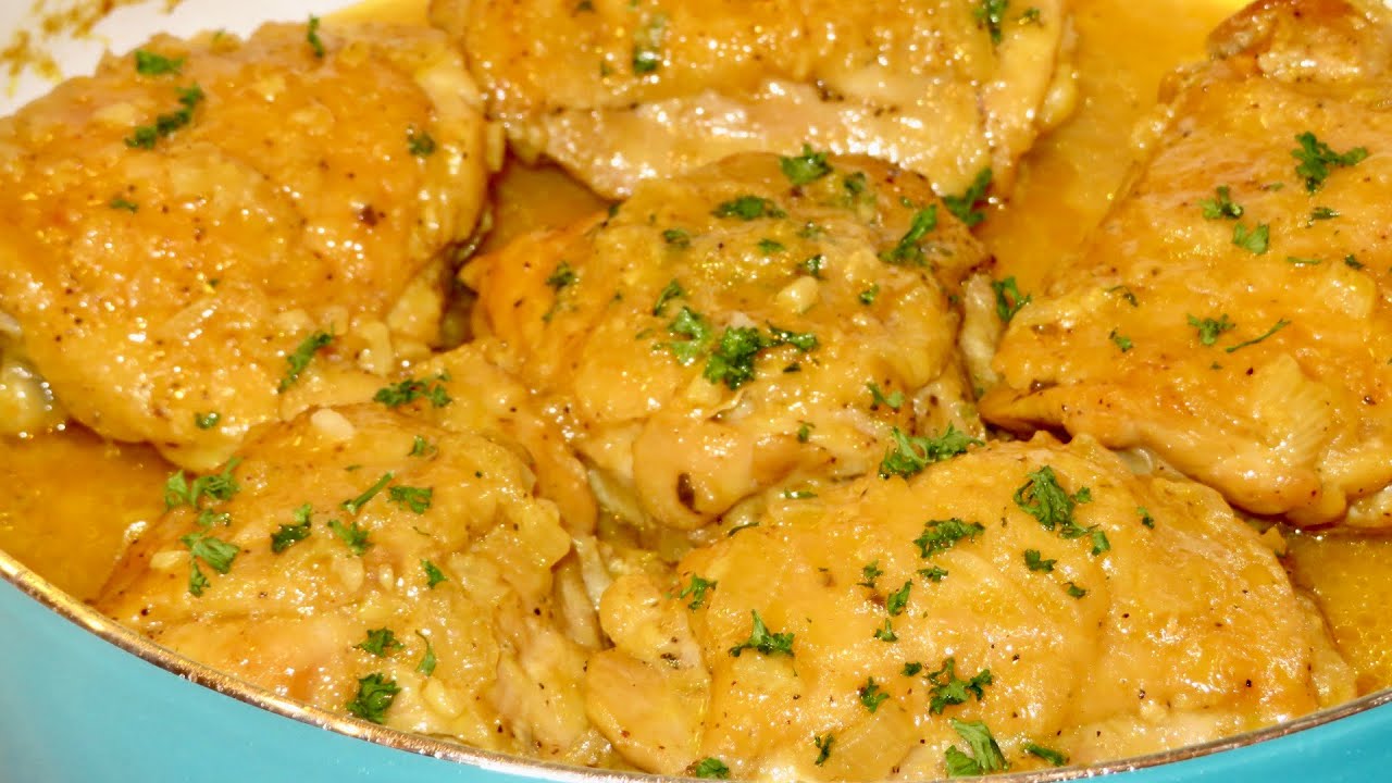Como Hacer Pollo a la Mostaza y Miel |La Receta Perfecta!  Pocos Ingredientes y en Poco tiempo!❤️