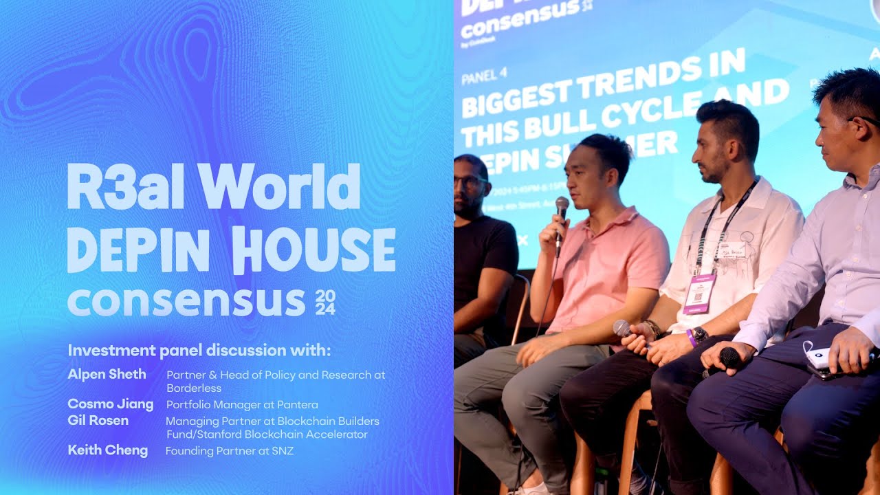 CONSENSUS AUSTIN 2024. Sponsored IoTeX Event. Investment Community Panel