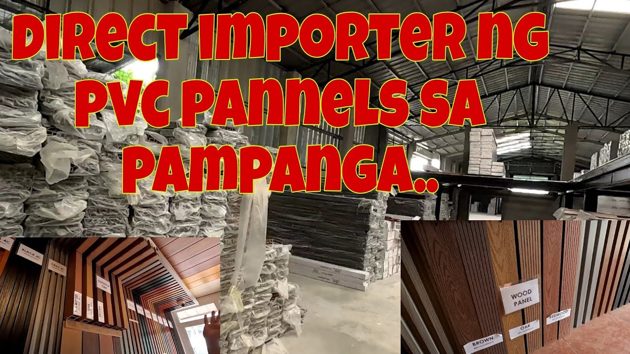 Murang Bilihan ng pvc Pannels at wall cladding sa pampanga | Ang laki ng warehouse