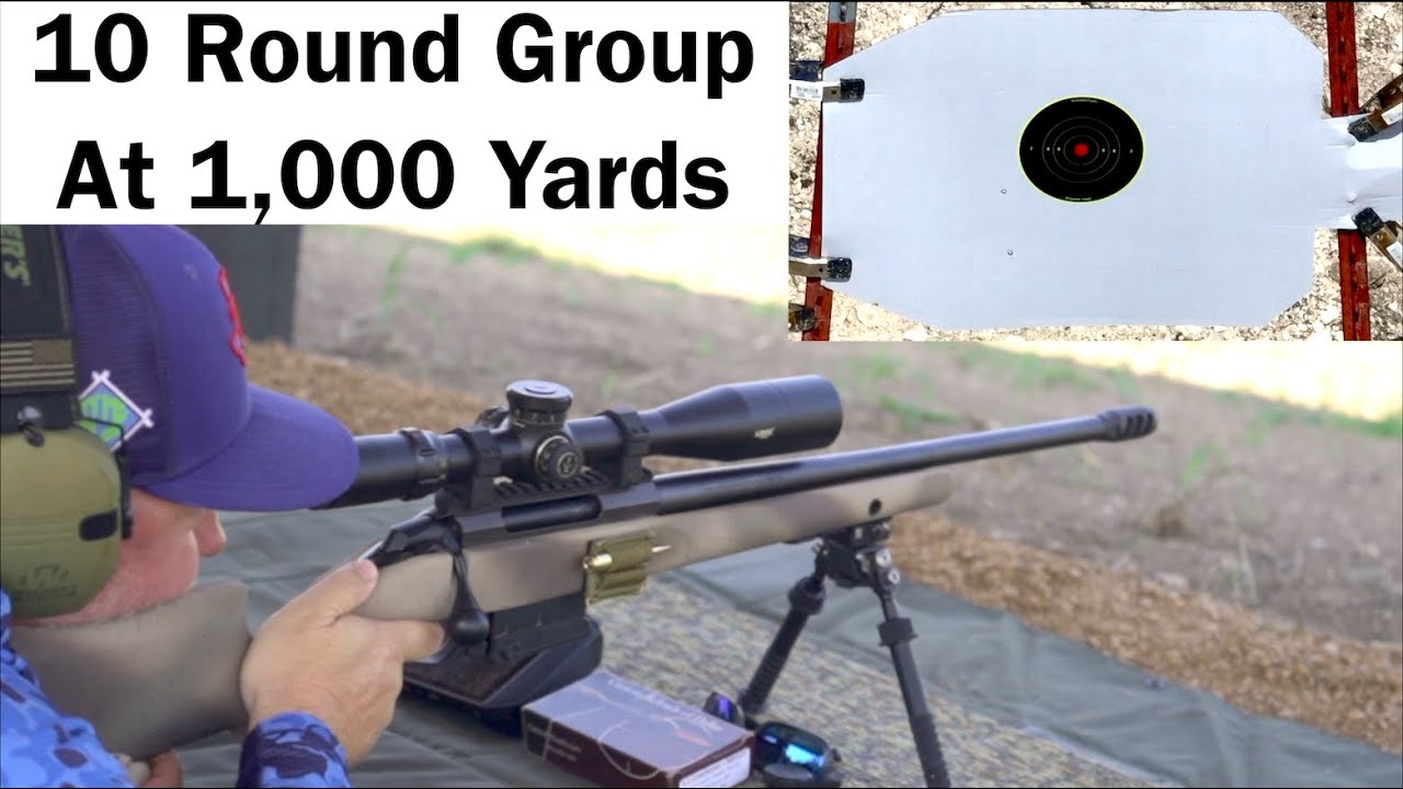 10 Round Group At 1,000 Yards Long Range Challenge - Episode 5