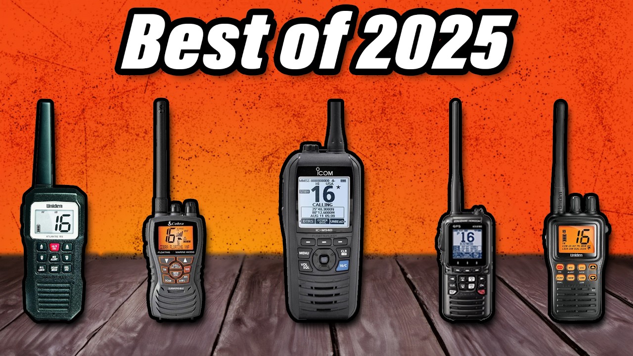 6 Best Handheld VHF Marine Radios for 2026 to Stay Safe and Connected on the Water
