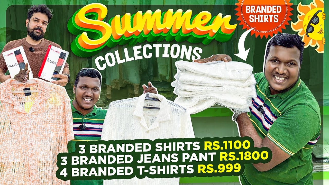 Club 360 Summer Collection || ரூ.366 Branded Shirts & Jeans pants & T-shirts || Rider Machine Vlogs
