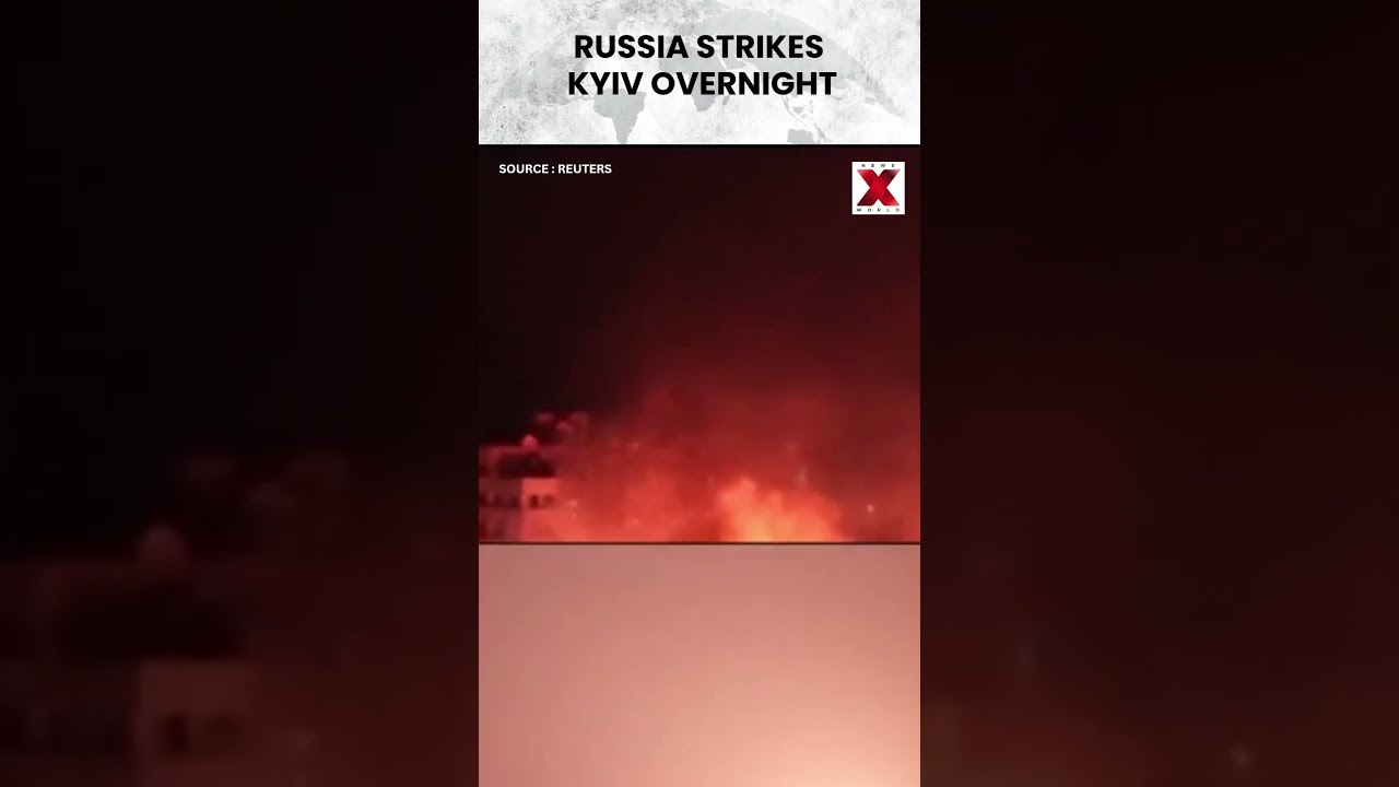 Deadly Russian attack devastates Kyiv residential buildings | NewsX World