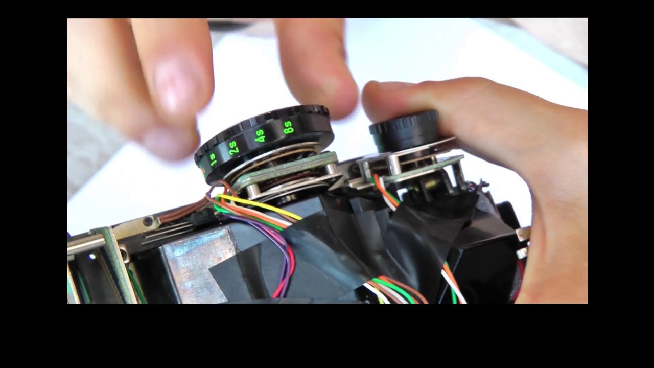 Mamiya M645 Prism Finder disassembly and mirror replacement [ENG SUB]