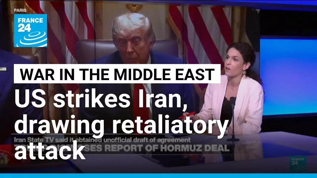 US strikes Iran, drawing retaliatory attack on American base &bull; FRANCE 24 English