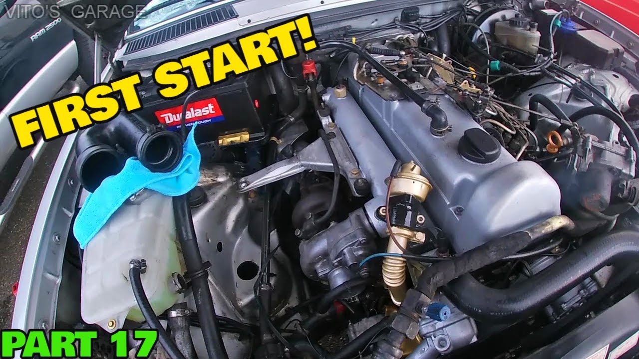 PART 17 Dad's Mercedes W123: Turbo Clean up & Failed Rebuild.. Turbo Drain Seal, New Engine Mounts