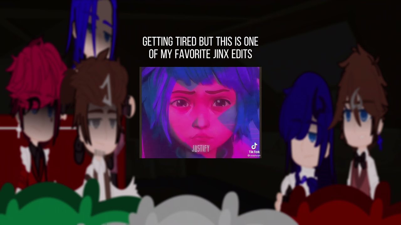 Arcane reacts to Jinx // Part 2/? // Gacha Club