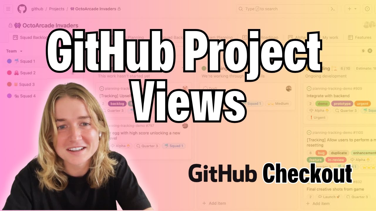 Узнайте, как использовать Project Views — GitHub Checkout