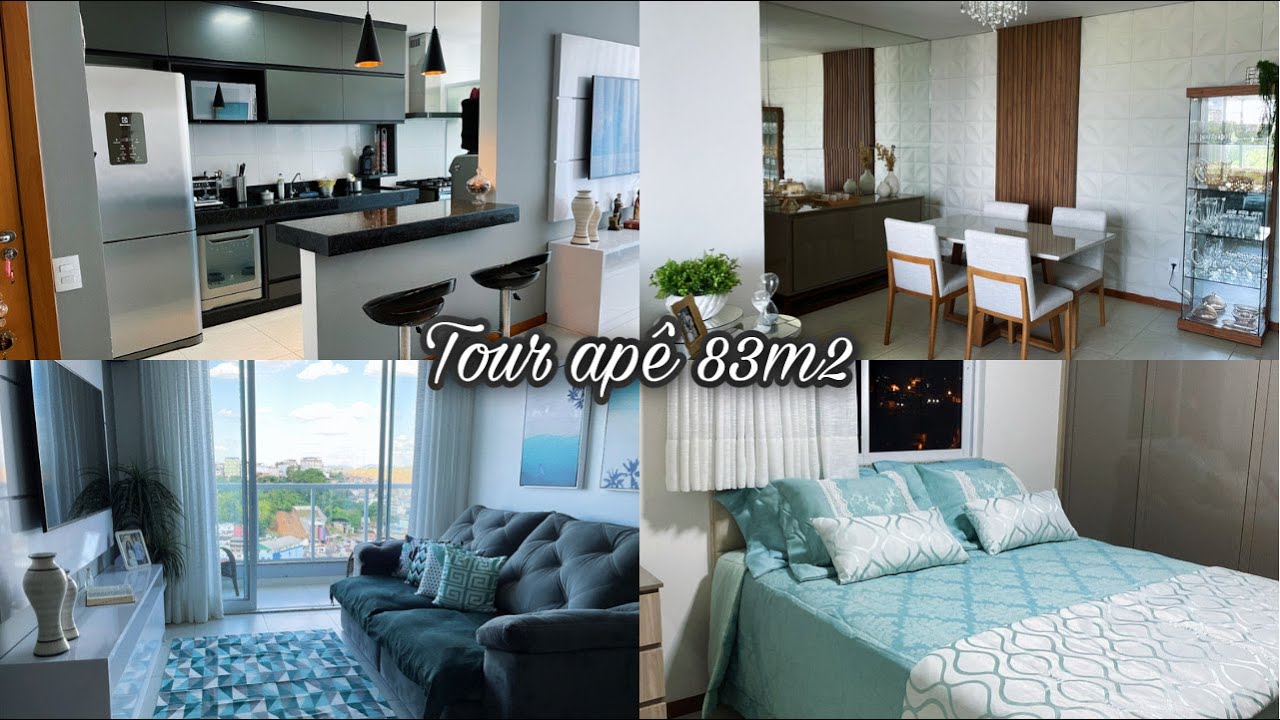 TOUR PELO APARTAMENTO DE 83m²