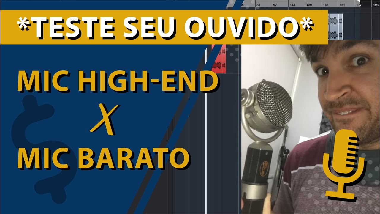 Mic de R$4.000 vs R$240 - Uma Nova Realidade
