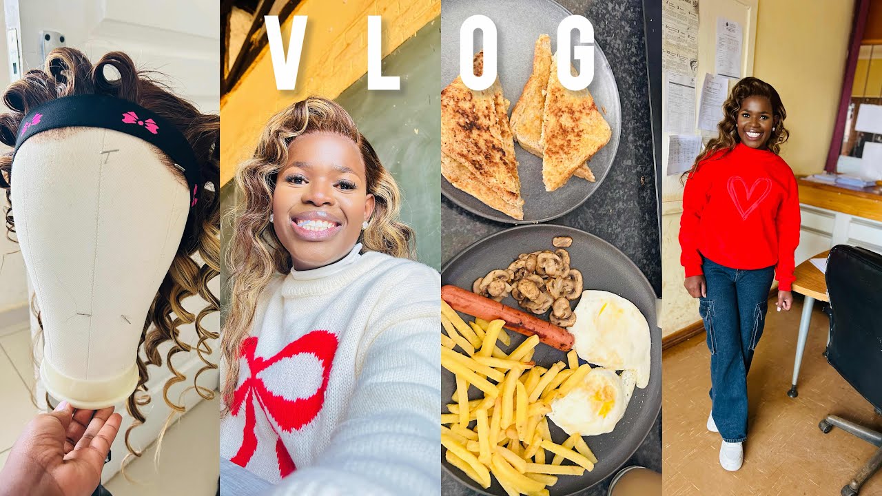 VLOG| COOKING| WORK| LAUNDRY| CLEANING UP| CUSTOMISED HAIR #vlog #roadto1k #cleaning