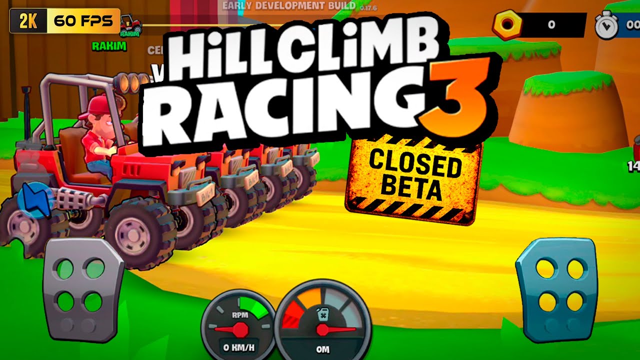 HILL CLIMB RACING 3 WALKTHROUGH  |  CLOSED BETA [5/27/25]  |  2K 60fps [UHD]  |  HCR3