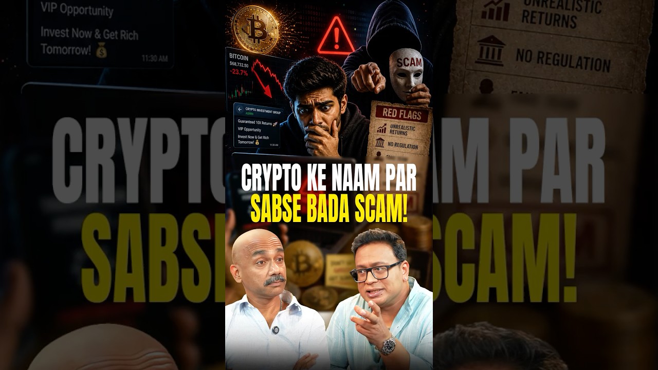 Crypto Ke Naam Par Sabse Bada Scam! #shorts #cybersecurity