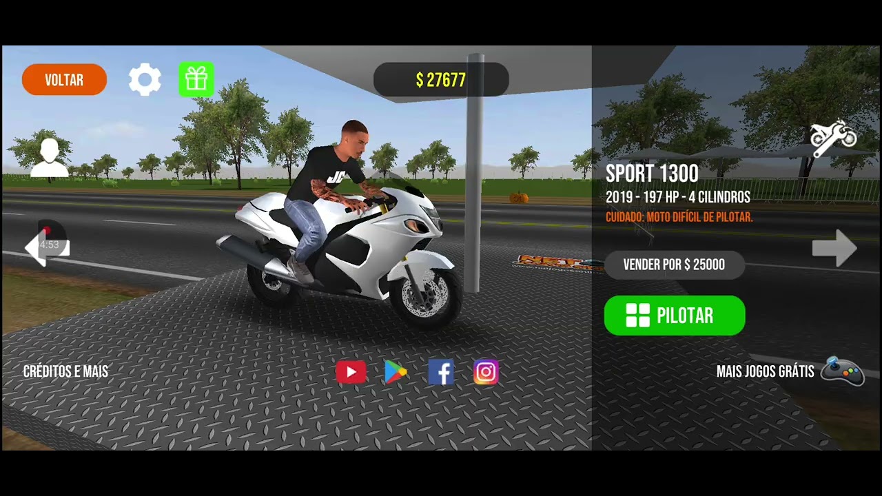 Nova atualização do moto wheelie 3d tem como dirigir caminhão @netjogosonline 