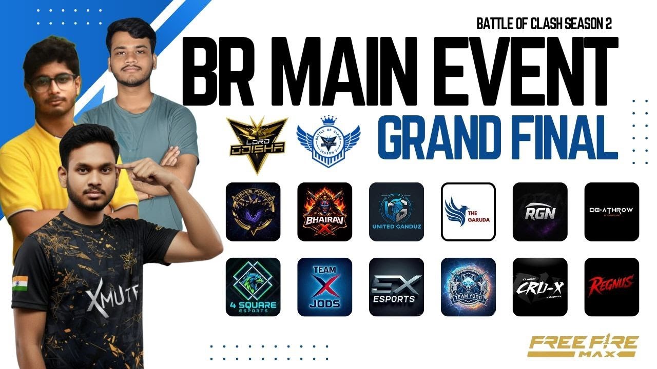 BR MAIN EVENT GRAND FINALS ll BATTLE OF CLASH SEASON 2 ll Lord Odisha
