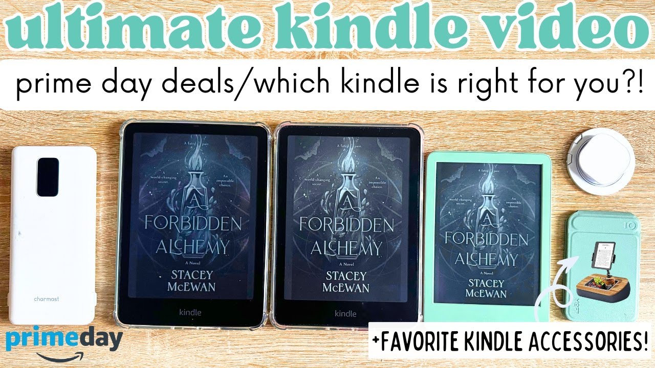 WHICH KINDLE SHOULD YOU GET IN 2025?! + KINDLE ACCESSORIES! #kindle #amazon #tech #kindlecolorsoft