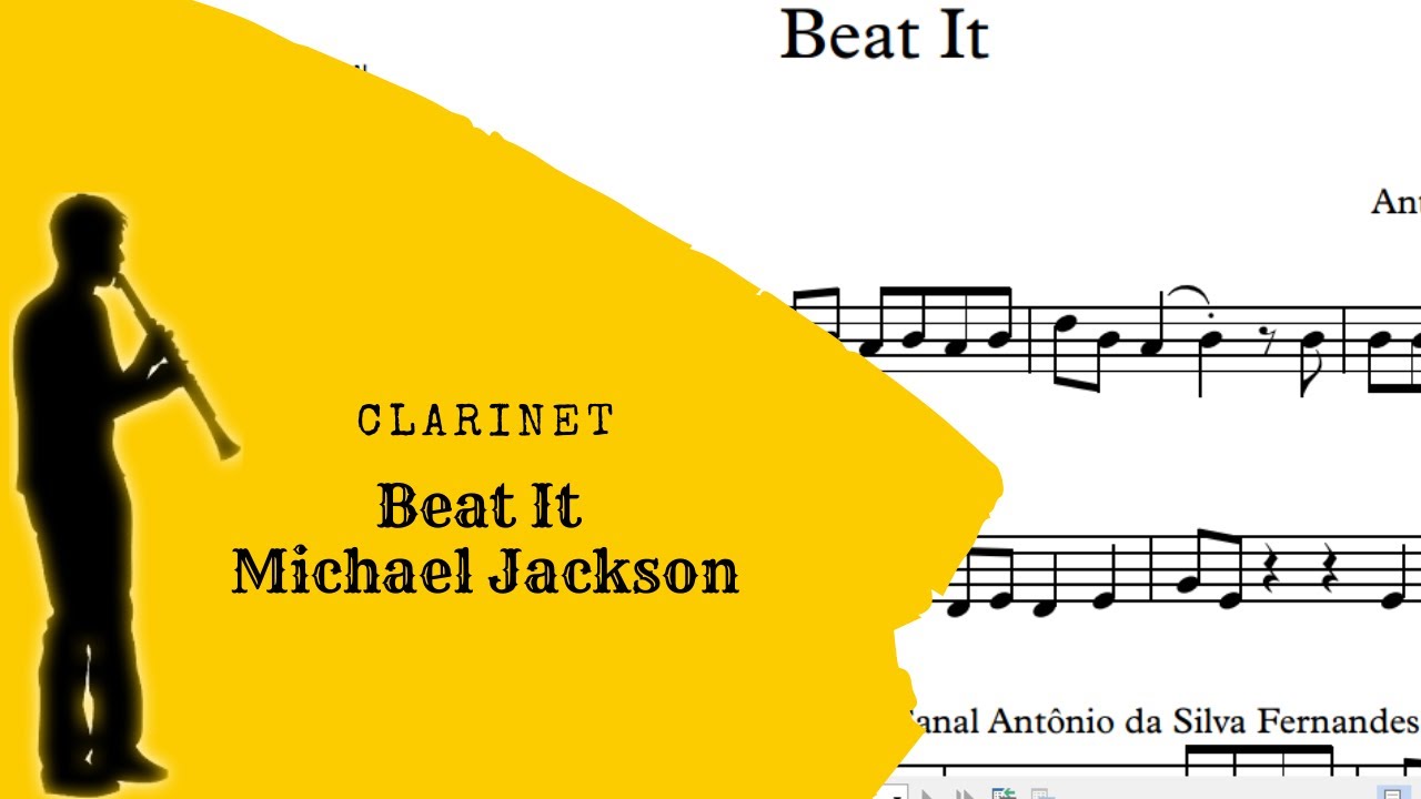 Beat It Sheet Music - Clarinet