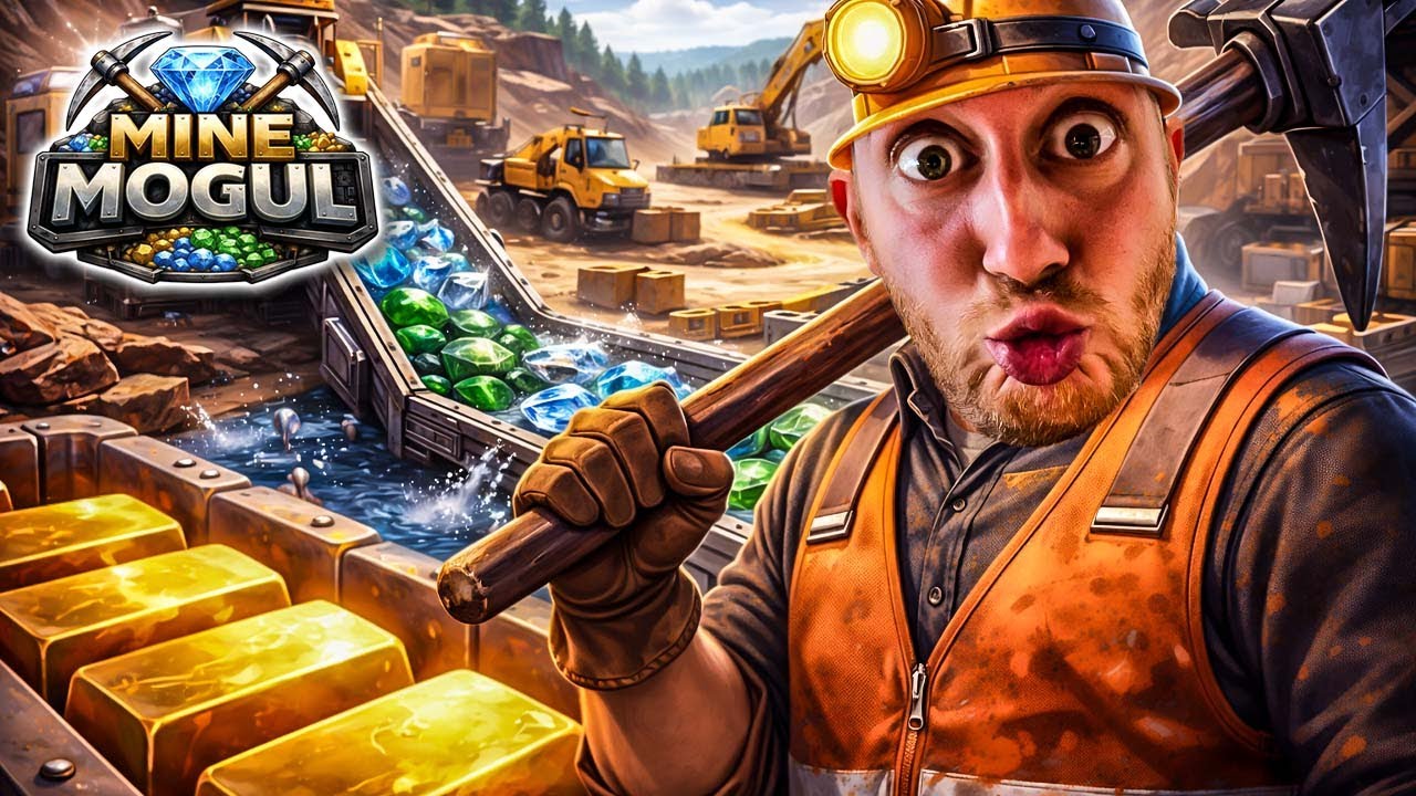 Fettes UPDATE, Neue Maschinen,⛏️💎 Der große Umbau unserer Mine | Mine Mogul - Bergbau Simulator 2025