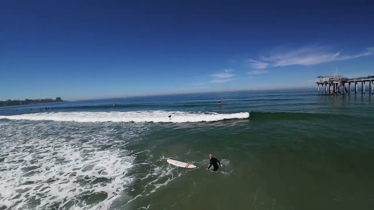 02/27/26 10:01 - 11:32 Scripps Pier Surf La Jolla San Diego Complete Raw Unedited Surfing 4k