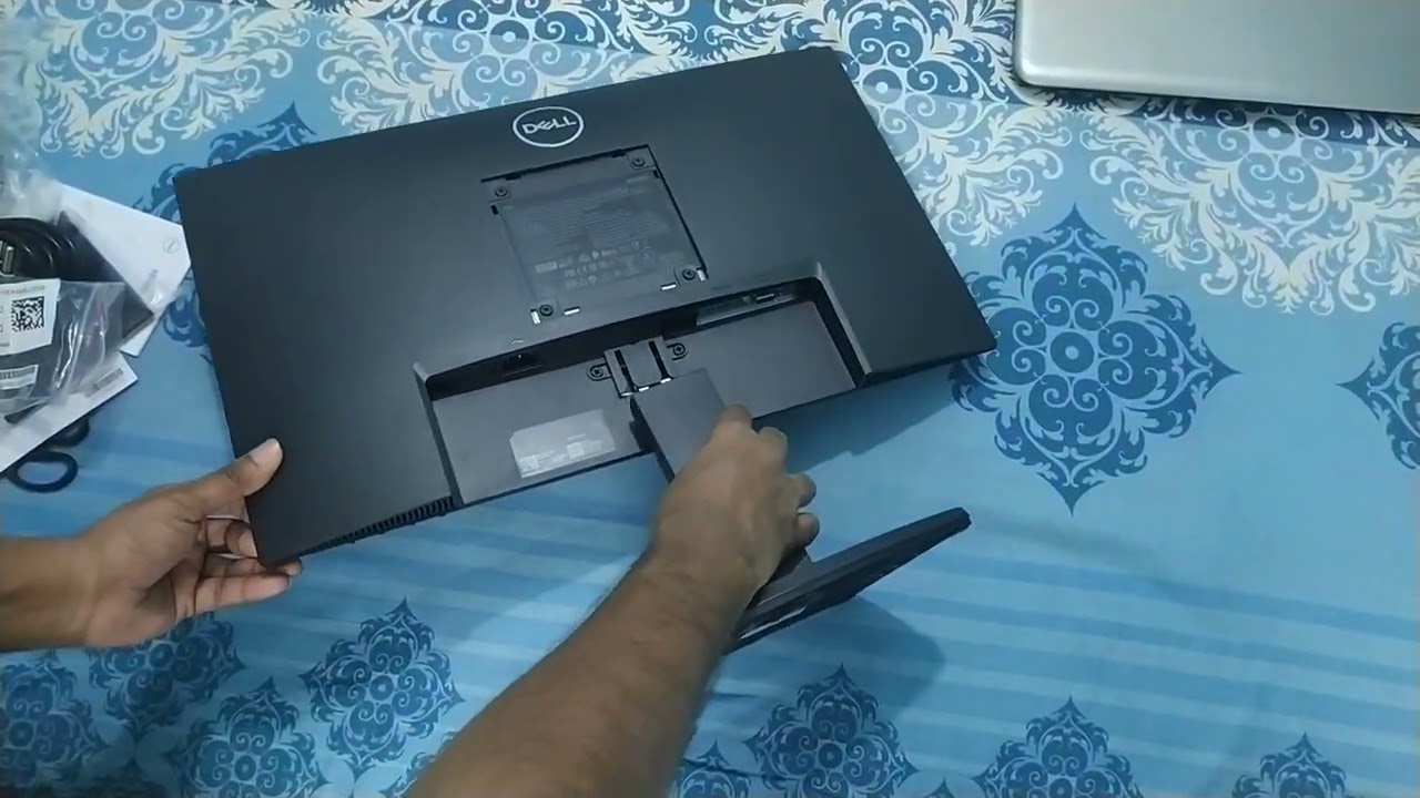 How to setup ,unbox & assemble of Dell SE2222H 22" (55.88 cm) FHD Monitor 1920 X 1080 in Bengali