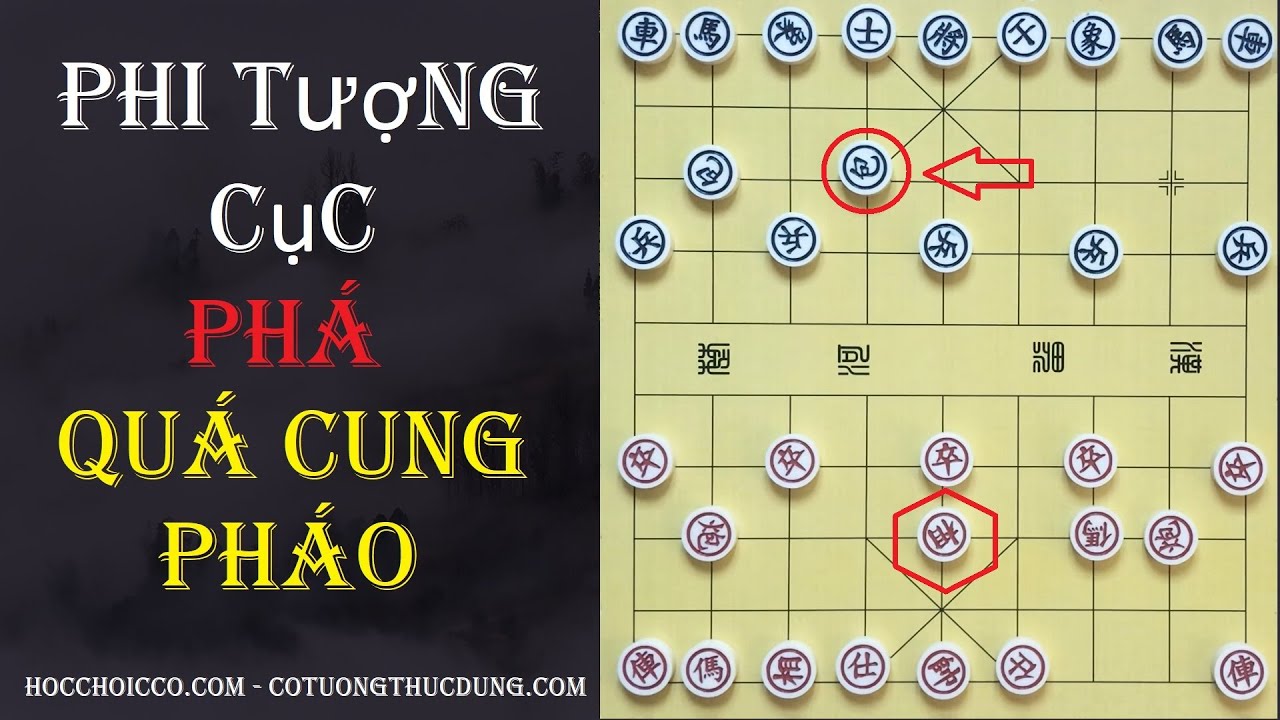 Phi Tượng Cục đối Quá Cung Pháo - Thực chiến Hồ Vinh Hoa đấu Liễu Đại Hoa - Bài 3