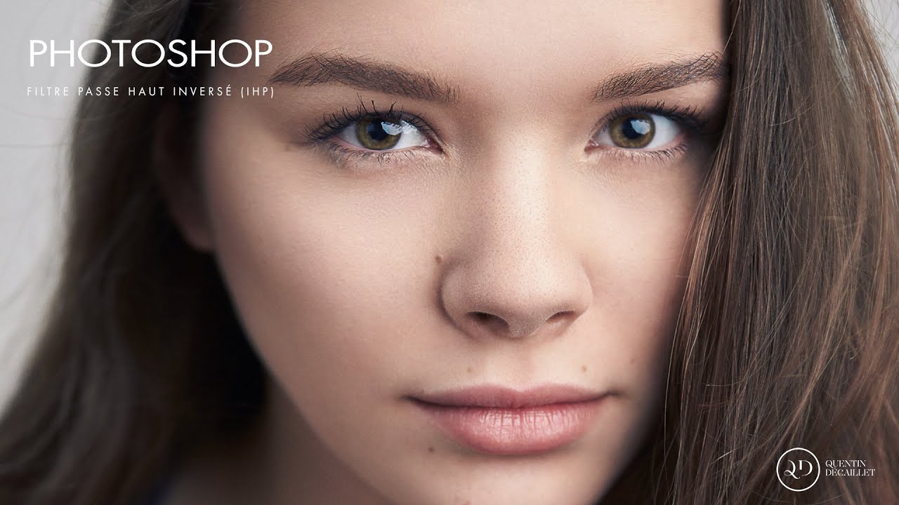 Comment faire un PASSE-HAUTE INVERSÉ dans PHOTOSHOP pour RETOUCHER la PEAU