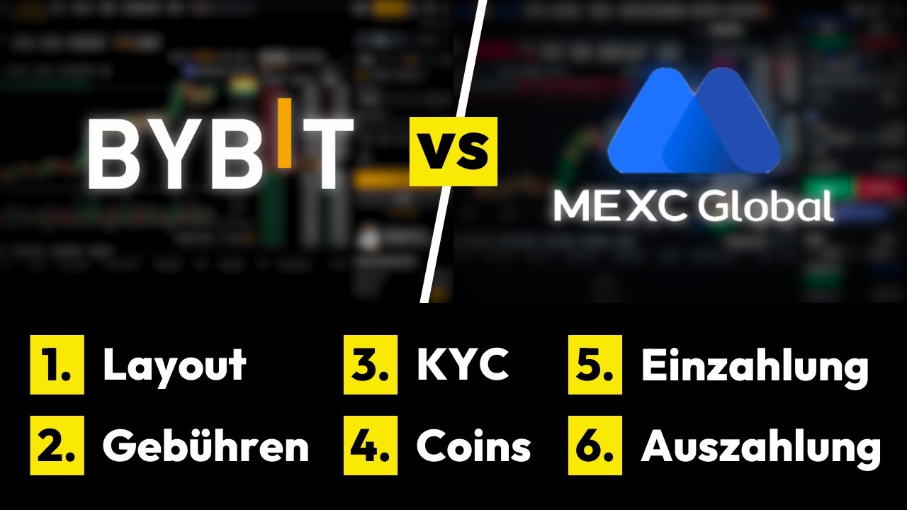 Bybit vs. MEXC Global ✅&nbsp;Der gro&szlig;e Vergleich: Welche Exchange ist besser zum traden?