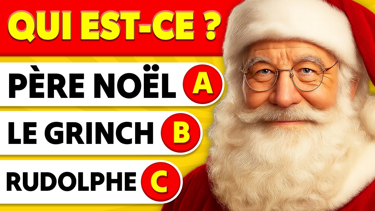 &Agrave; quel point connais-tu NO&Euml;L...? 🎅🎄🎁 40 Questions sur les F&ecirc;tes de No&euml;l ✨