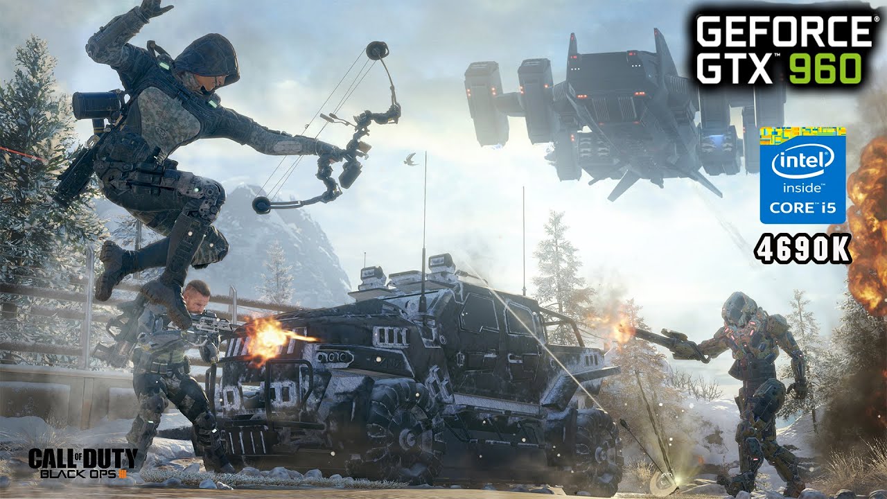 Call of Duty: Black Ops 3 - Multiplayer | GTX 960 & i5 4690K | Performance test | 1080p 60FPS