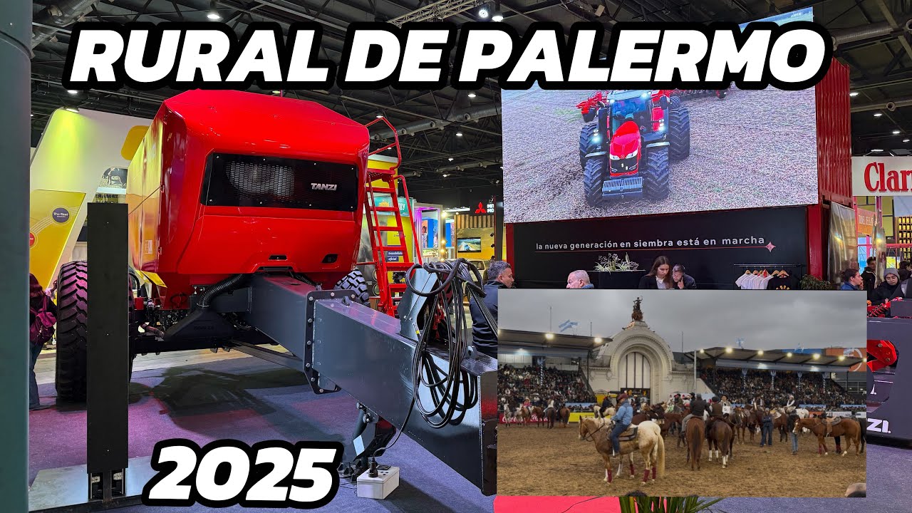 Un DIA en la RURAL de PALERMO 2025, el CAMPO en el MEDIO de la CIUDAD!!!