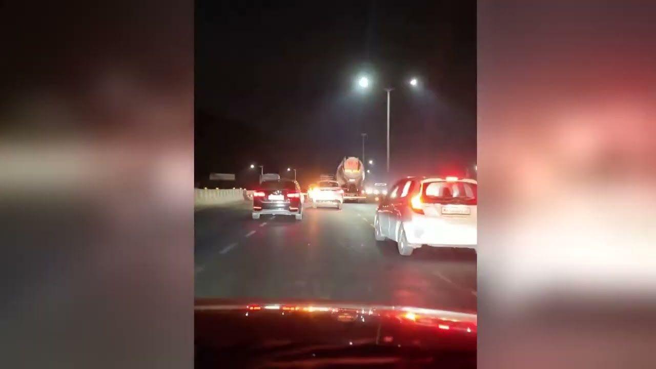 Bavdhan to Baner Long Drive at Night - Virtual Road Driving Tour