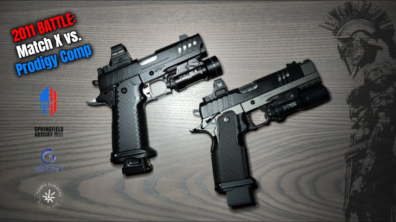 BATTLE: @EAACorporation Girsan Witness2311® Match X vs. @SpringfieldArmoryInc Prodigy Comp 4.25