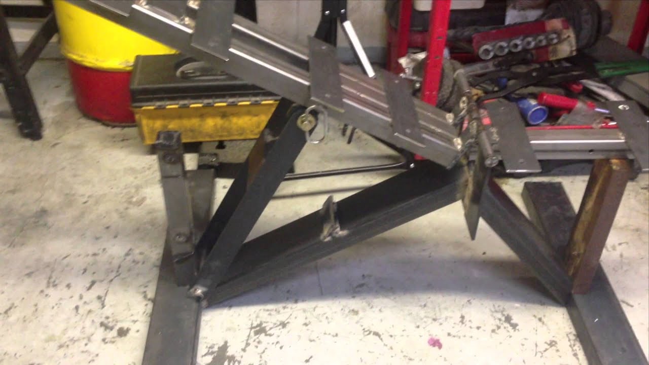 My DIY  -30 to 90 Adjustible Bench Press for Power Rack