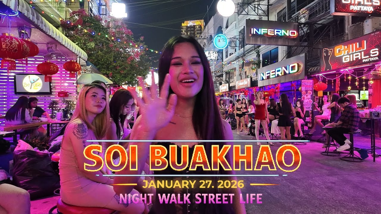 Soi Buakhao on January 27, 2026 | Street Life