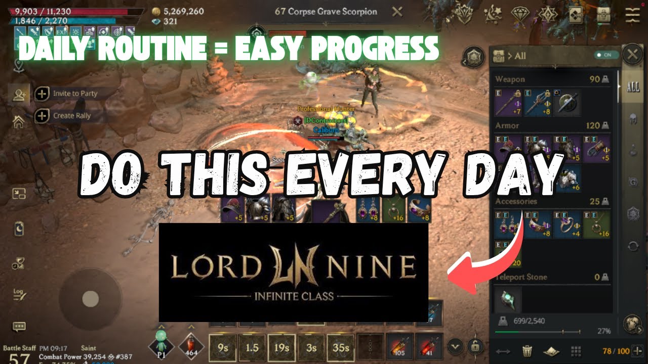 LordNine Guide: 4 Tips to Maximize Your Daily Rewards & Level Up Faster!