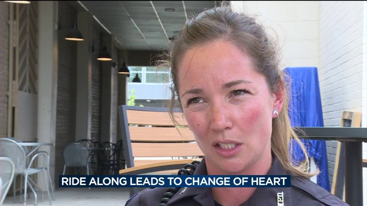 Ridealong helps Madison man with distrust of police have change of heart