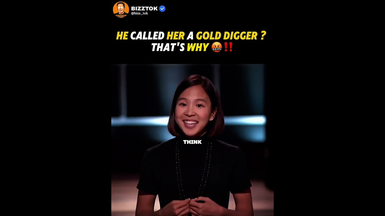 That&rsquo;s why he called her a gold digger 🫨‼️ #sharktank