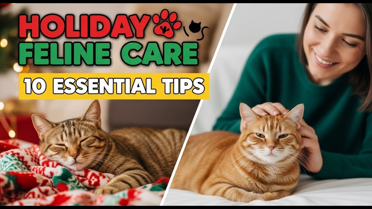 Holiday Feline Care: 10 Essential Tips