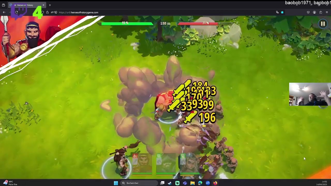 #5 Heroes of History Combat automatique et plus rapide 14 4 25 FR