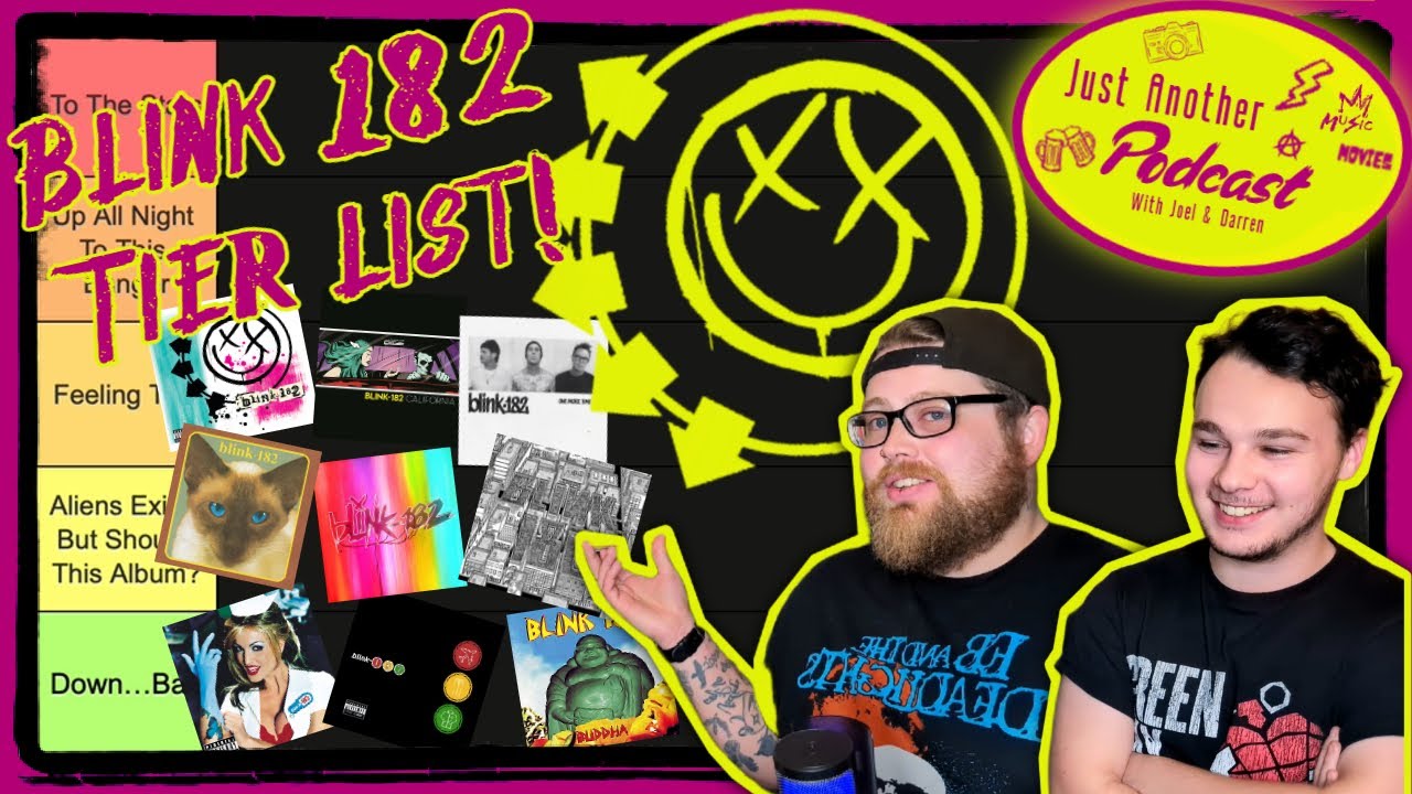 What's The Best Blink-182 Album? | Tier List | Just Another Music Podcast | Ep 1