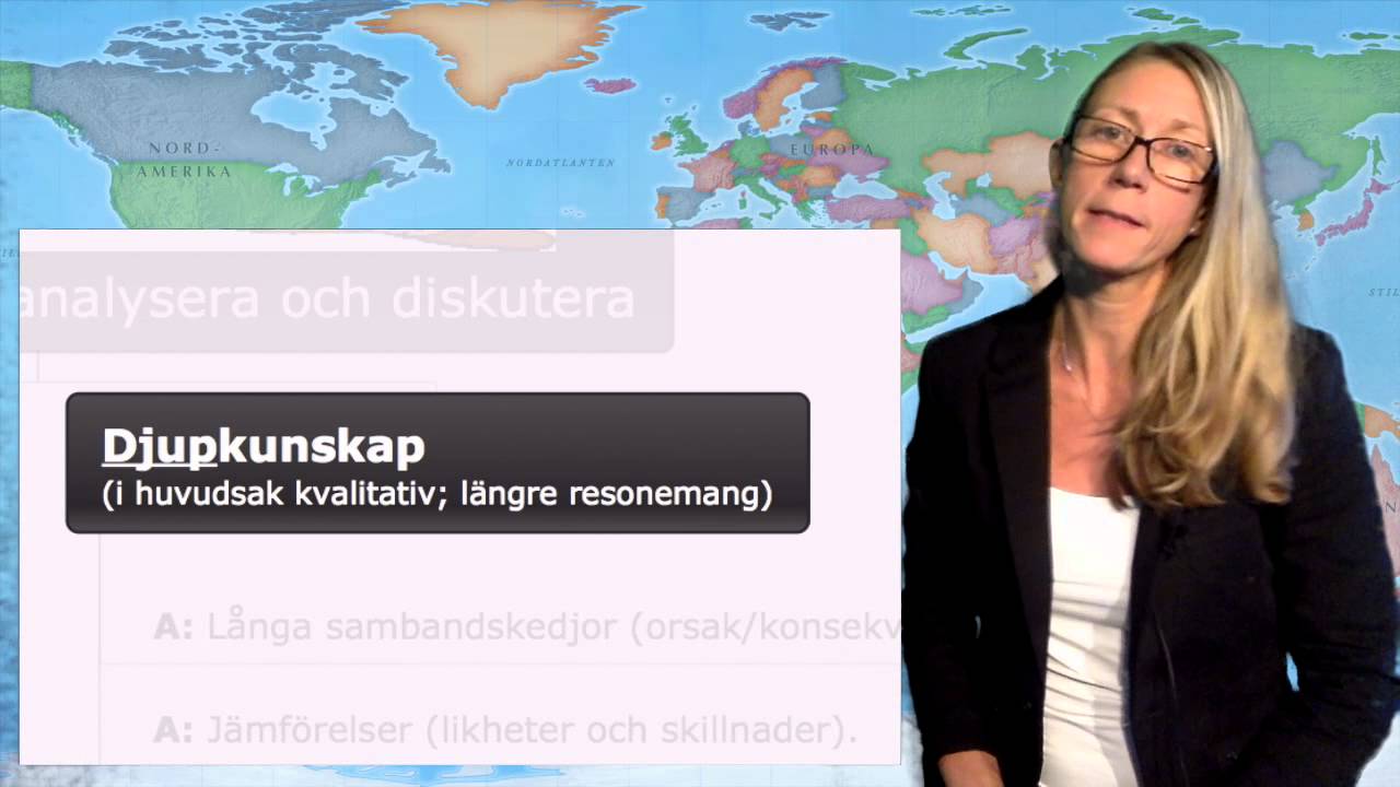 Förmågan att resonera, analysera och diskutera