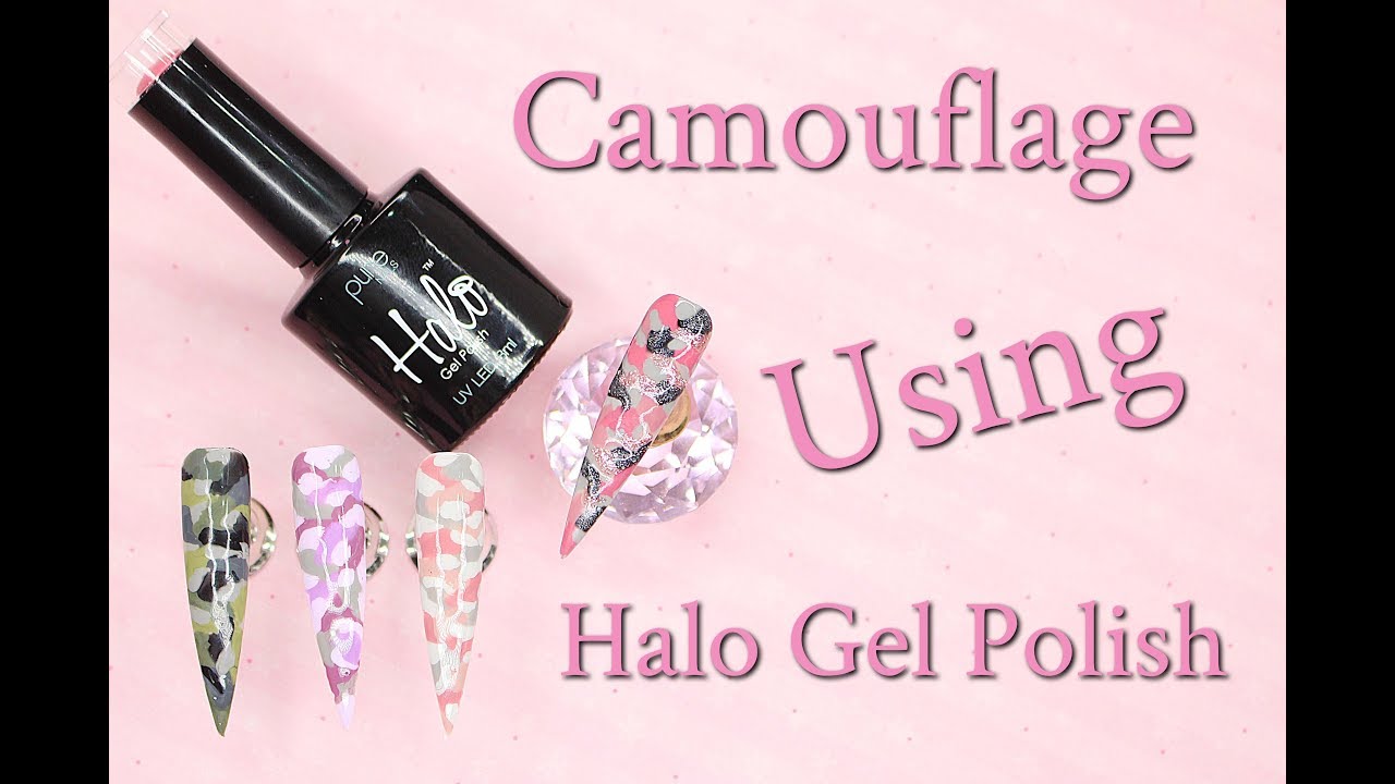 TUTORIAL | CAMOUFLAGE NAIL ART