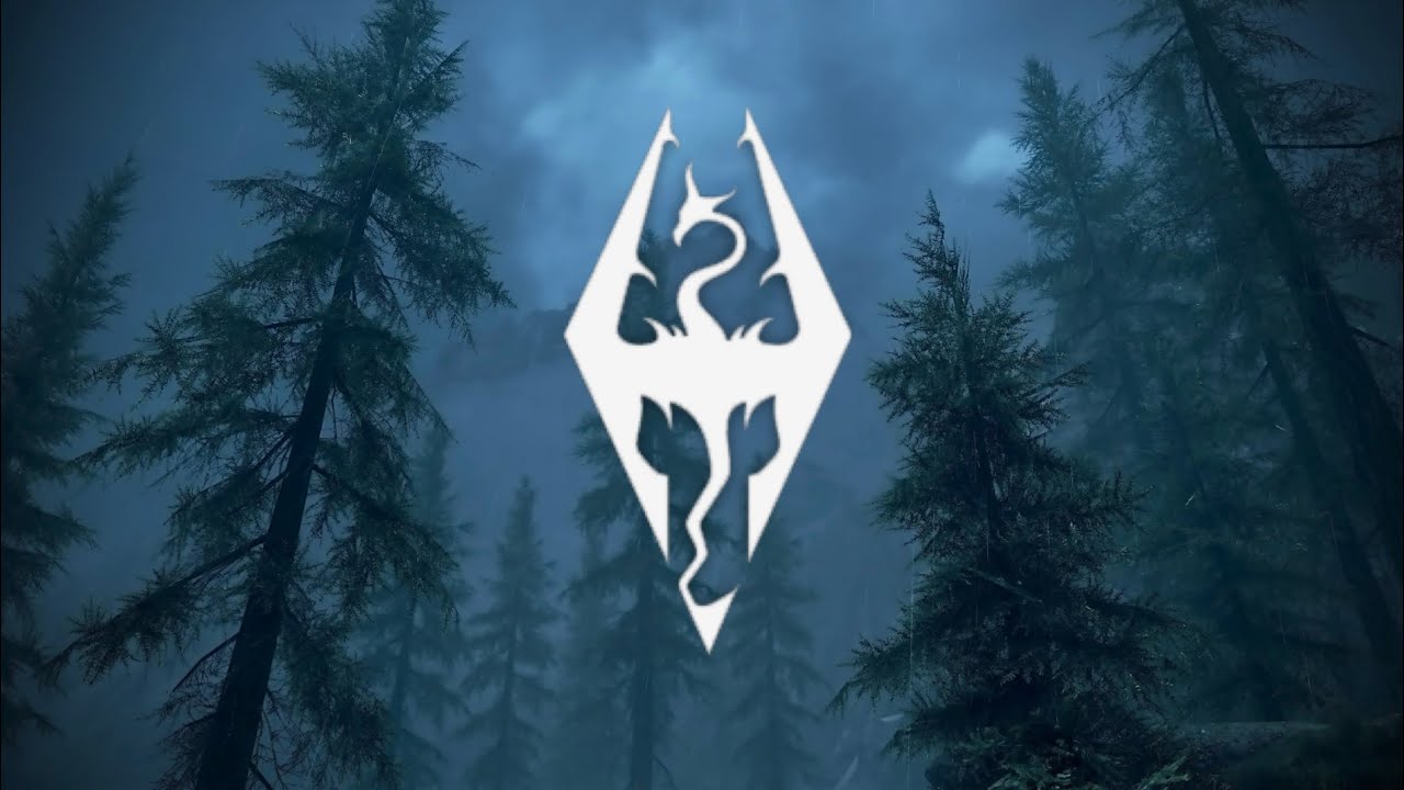 Skyrim | Rain Storm - Music & Ambiance