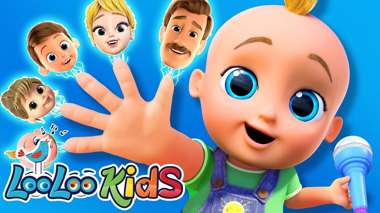 The Finger Family | Kids Songs Compilation | Educational Videos | Toddler Fun | LooLoo Kids